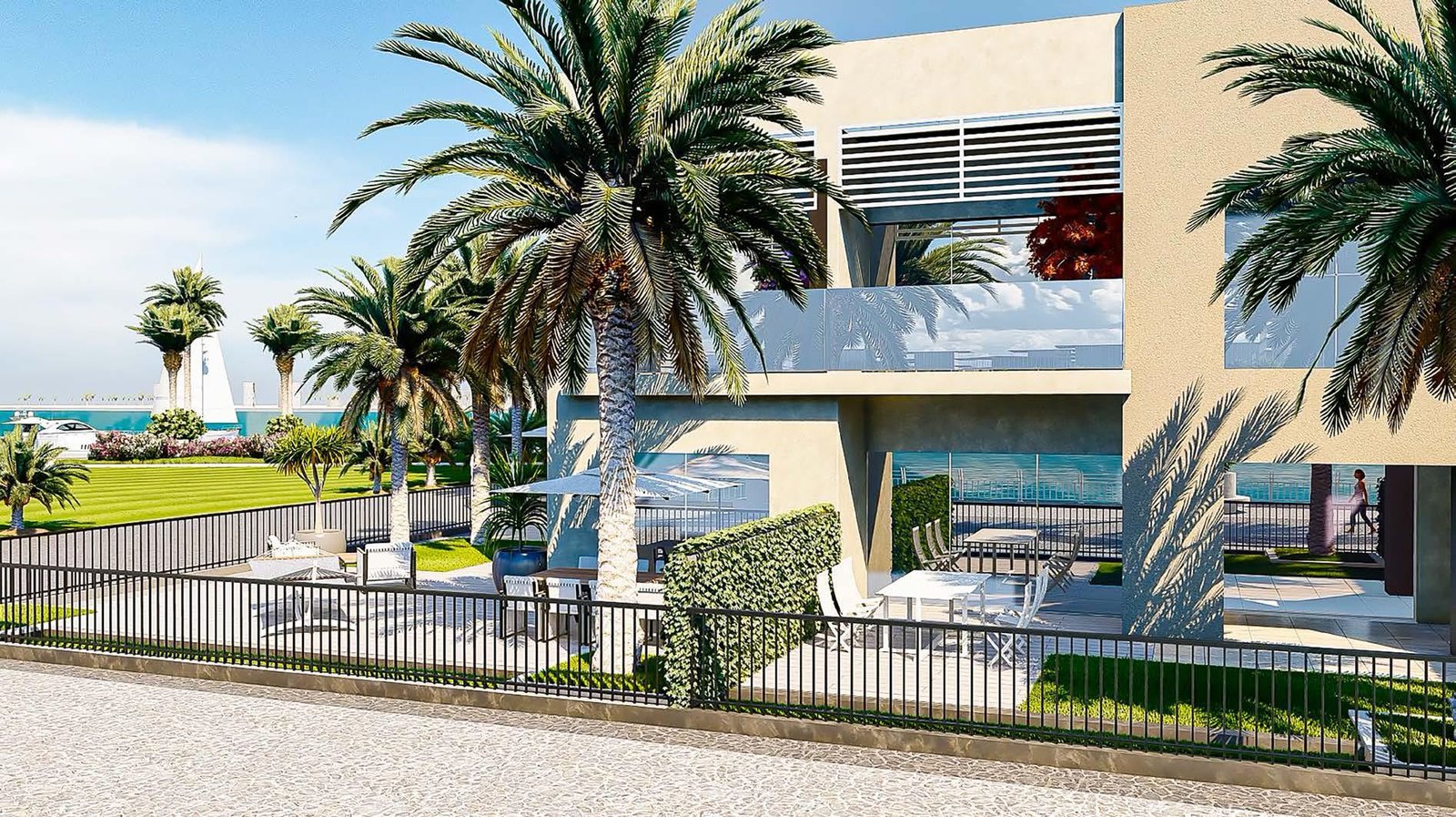 Elegant waterfront lifestyle at The Bay residential development