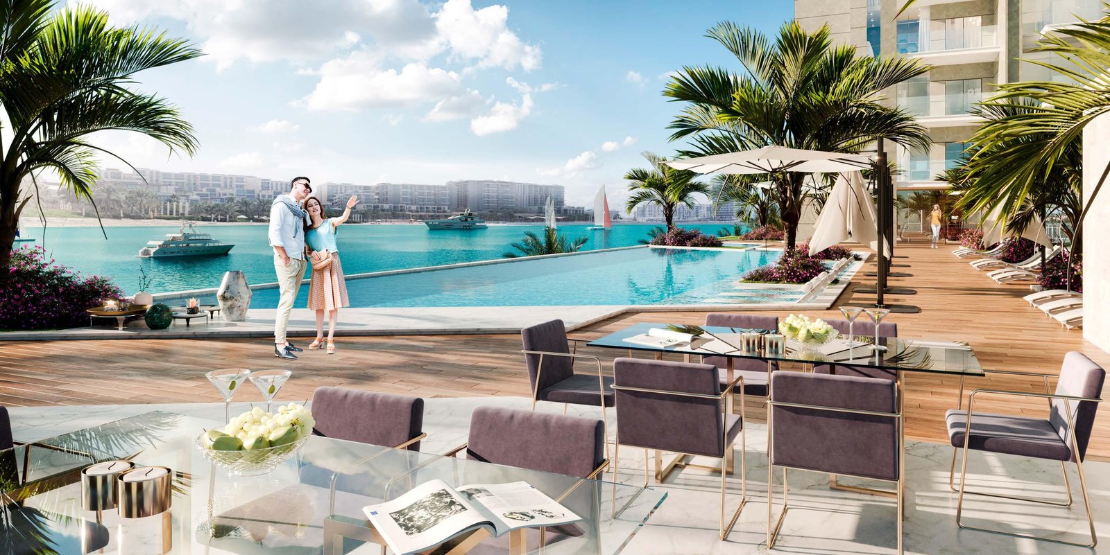 The Bay luxury waterfront residences with panoramic sea views